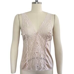Vintage Cream Lace Camisole